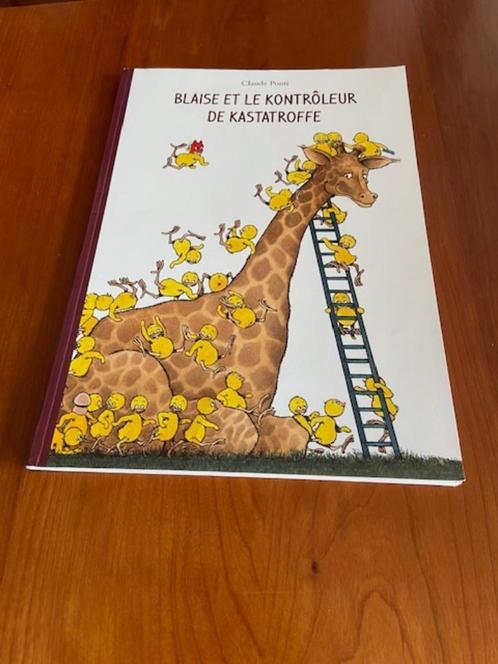 Livre  Blaise et le kontroleur de kastatroffe., Boeken, Kinderboeken | Baby's en Peuters, Gelezen, Ophalen of Verzenden
