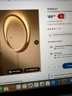 Varmblixt Ikea led-wandlamp, Huis en Inrichting, Lampen | Spots, Ophalen, Zo goed als nieuw, Led