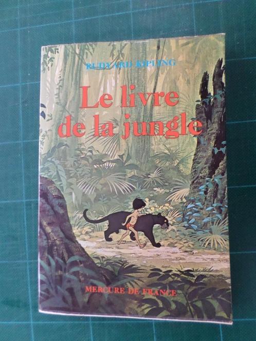 Le livre de la jungle (Rudyard Kipling) – 1968 – 200 pages, Boeken, Kinderboeken | Jeugd | onder 10 jaar, Zo goed als nieuw, Fictie algemeen