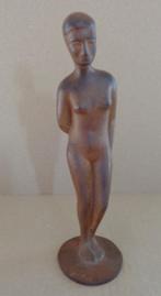 BELGISCHE SCHOOL / NAAKTE VROUW / SCULPTUUR METAAL / H=21cm, Antiek en Kunst, Ophalen of Verzenden