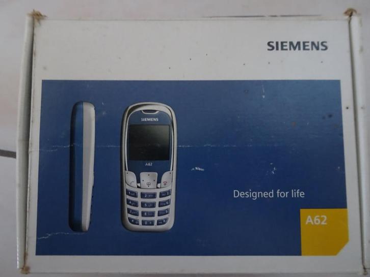 GSM  Siemens A62 in mooie staat (1st) + GSM's GRATIS (2st), Telecommunicatie, Mobiele telefoons | Nokia, Gebruikt, Zonder abonnement