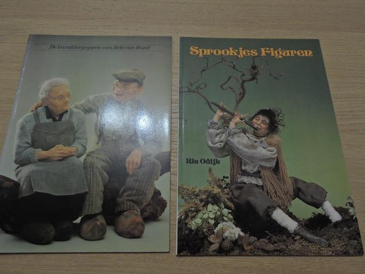 2 boeken poppen maken Ria Odijk / Bets van Boxel, Boeken, Hobby en Vrije tijd, Zo goed als nieuw, Poppen maken, Ophalen of Verzenden