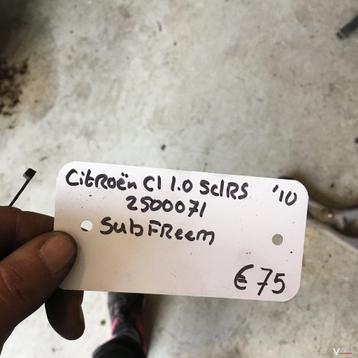 Citroen C1 1.0 5drs 2010 2500071 Subframe beschikbaar voor biedingen