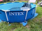 Intex zwembad, Tuin en Terras, 200 tot 400 cm, Rond, Gebruikt, Opzetzwembad
