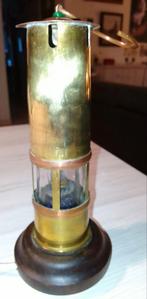 Lampe de mineur en cuivre., Enlèvement ou Envoi