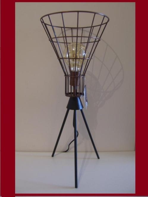 DESIGN Lamp van >>> LIFESTYLE <<< Brons & zwart & LED lamp, Huis en Inrichting, Lampen | Overige, Nieuw, Ophalen