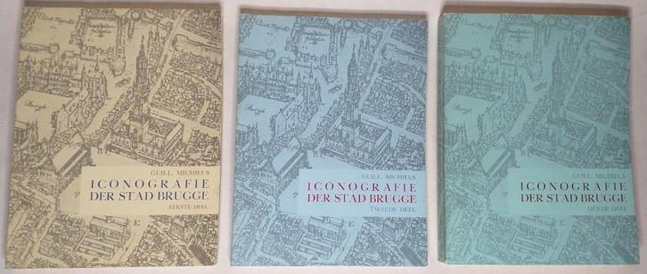 Iconografie der stad Brugge deel I, II & III, Boeken, Geschiedenis | Stad en Regio, Nieuw, Ophalen of Verzenden