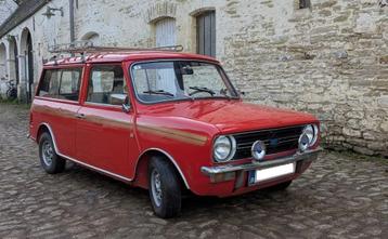 Mini Clubman Estate 1977., Autos, Mini, Rouge, Achat, Boîte manuelle, Noir