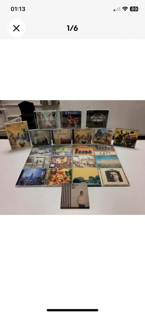 Oasis CD/Singles/DVD-collectie, Cd's en Dvd's, Cd's | Rock, Gebruikt, Alternative, Ophalen of Verzenden