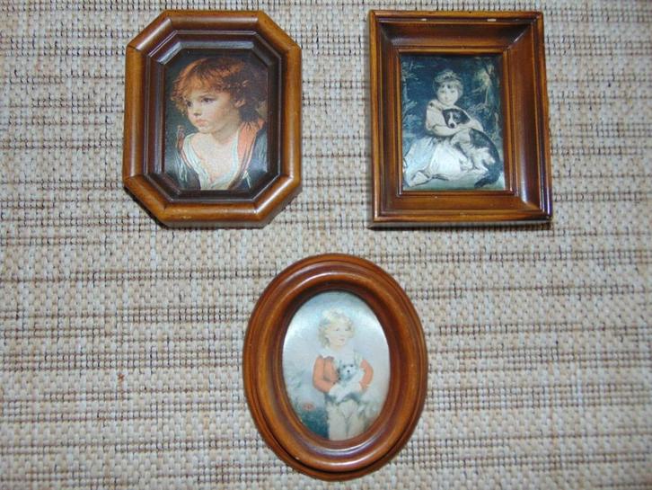 Retro prints op zijde uit Italie, Verzamelen, Retro, Huis en Inrichting, Ophalen of Verzenden