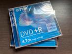 2 x DVD+R, Informatique & Logiciels, Disques enregistrables, Comme neuf, Dvd, Enlèvement ou Envoi