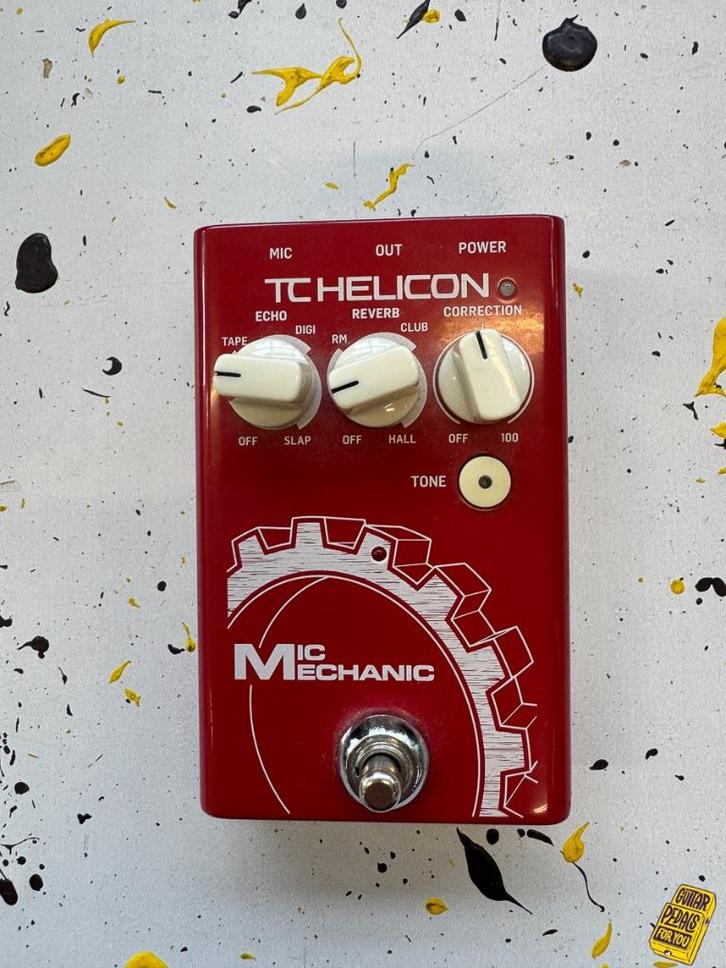 TC Helicon Mic Mechanic, Muziek en Instrumenten, Effecten, Zo goed als nieuw, Reverb, Overige typen, Ophalen of Verzenden