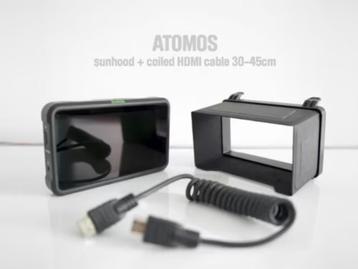 Atomos Shinobi monitor + accessoires