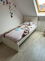 IKEA Malm eenpersoonsbed met matras, dekbed, hoeslaken, Kinderen en Baby's, Ophalen of Verzenden, Zo goed als nieuw, Matras