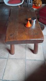 Ancienne table basse massive, Maison & Meubles, Tables | Tables de salon, Comme neuf, Enlèvement