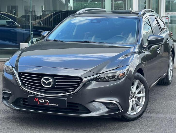 Mazda 6 6 Break 2.0i Skyactiv-G * 163ch * LED * Navi *, Auto's, Mazda, Bedrijf, Te koop, ABS, Adaptieve lichten, Airbags, Airconditioning