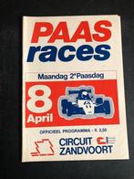 programma 1985 Paasrraces circuit Zandvoort Formule Ford etc, Verzamelen, Ophalen of Verzenden