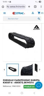 A donner chenille pour Kubota kx 057-4, Articles professionnels