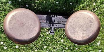 Balance ROBERVAL 2 plateaux fin XIXé siècle, Enlèvement