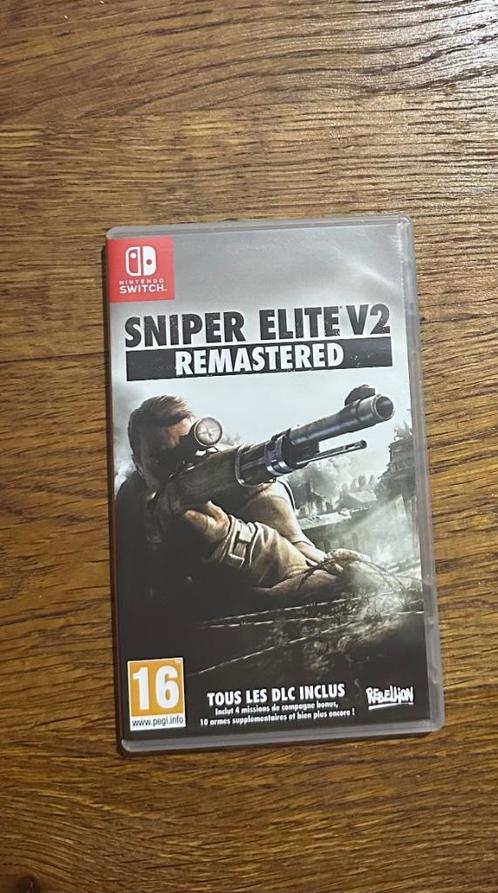 SNIPER ELITE V2 GEREMASTERD, Games en Spelcomputers, Games | Nintendo Switch, Zo goed als nieuw, Shooter, 1 speler, Vanaf 16 jaar