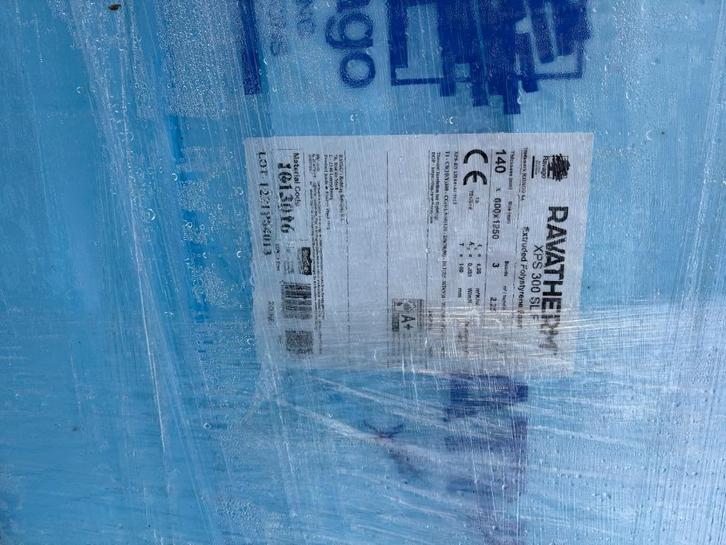 Isolatieplaten XPS Ravatherm, Doe-het-zelf en Bouw, Isolatie en Afdichting, Nieuw, Vloerisolatie, Muurisolatie, Dakisolatie, Overige materialen