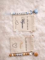 Attache tétine, Enfants & Bébés, Cadeaux d'accouchement & Assiettes de naissance, Enlèvement ou Envoi, Neuf, Cadeau d'accouchement
