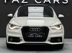 Audi A1 1.4 TFSI S line * CUIR + JANTES + GARANTIE *, Auto's, 122 pk, Zwart, 4 cilinders, Wit