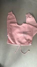 Roze croptop sweater, Maat 38/40 (M), Zo goed als nieuw, Roze, Bershka