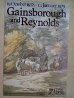 Expo „Gainsborough & Reynolds” - poster British Museum 1978, Ophalen of Verzenden