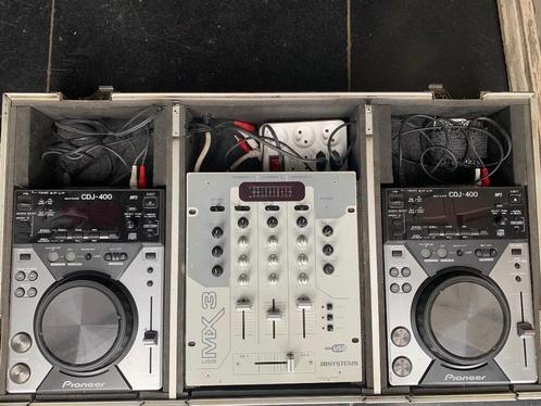 CDJ 400 pioneer (2X) USB, CD, PC. Optie=Mixer+Flightcase, Audio, Tv en Foto, Cd-spelers, Pioneer, Ophalen of Verzenden