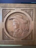 Houten handgesneden kaders 30/30 cm, Ophalen of Verzenden