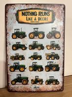 Plaque métallique John Deere tracteur, Verzamelen, Ophalen of Verzenden, Zo goed als nieuw