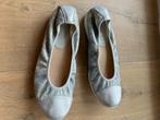 Zilverkleurige ballerina maat 37, Overige kleuren, Zo goed als nieuw, Tine's, Ballerina's