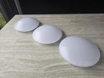 LED-Plafondlampen (3 Stuks) - 12W - 4.000K - Ø30 cm, Enlèvement ou Envoi, Comme neuf, Métal, Hedendaags