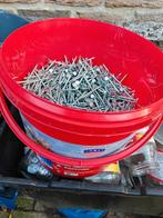 Nagels spijkers 3x55 en 3x50 ongeveer 15kg, Doe-het-zelf en Bouw, IJzerwaren en Bevestigingsmiddelen, Ophalen, Gebruikt, 50 tot 100 mm