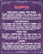 Festival des ardentes, Tickets en Kaartjes, Concerten | Overige, Eén persoon, Juli
