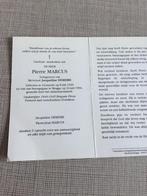 Soldaat Brigade Piron WOII P.Marcus (Landing in Normandië), Verzamelen, Bidprentjes en Rouwkaarten, Verzenden, Bidprentje