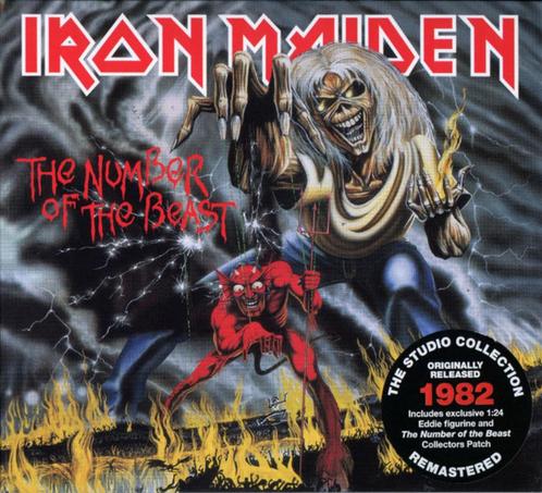 CD NEW: IRON MAIDEN - The Number of the Beast (1982 digipak), Cd's en Dvd's, Cd's | Hardrock en Metal, Nieuw in verpakking, Ophalen of Verzenden