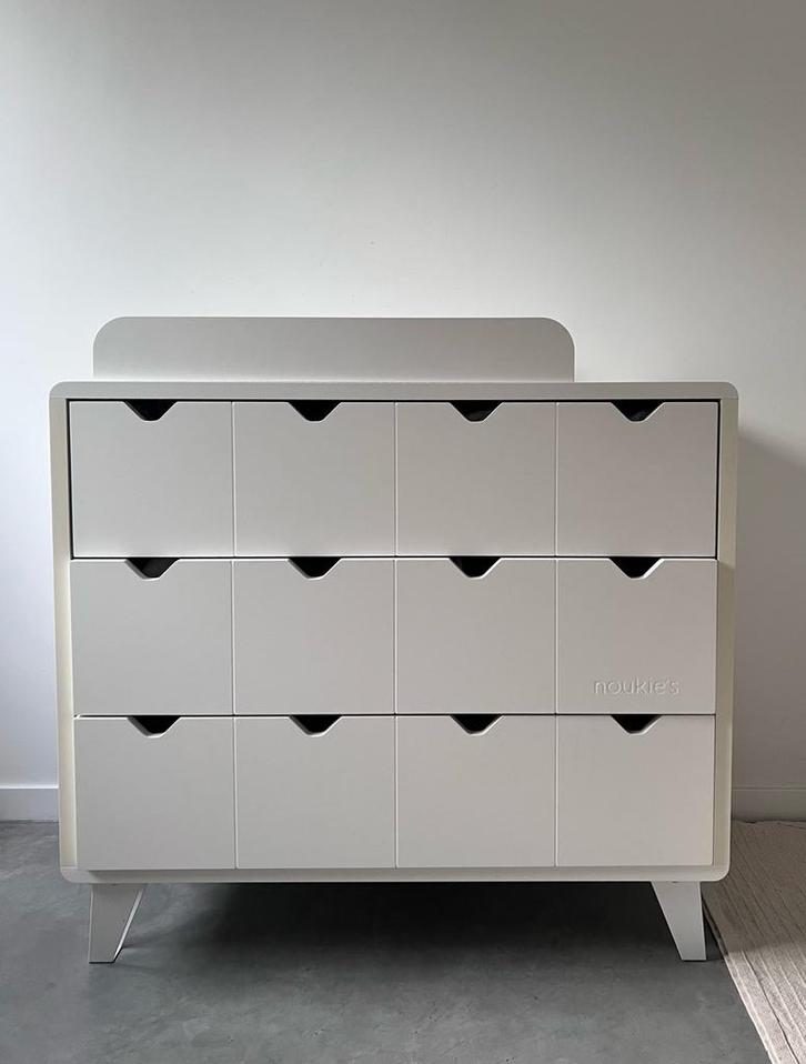 Commode blanche Noukie’s, Maison & Meubles, Armoires | Commodes, Comme neuf, Enlèvement