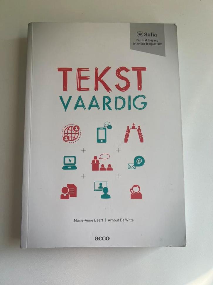 Marie-Anne Baert - Tekstvaardig, Boeken, Wetenschap, Gelezen, Overige wetenschappen, Ophalen of Verzenden