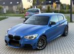 BMW 114i F21 // M-Pack // Prêté à immatriculer // EURO - 5 /, Auto's, BMW, Zwart, Blauw, Alcantara, Particulier