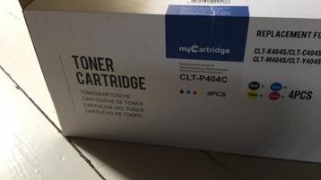 Toner cartridge CLT-P404C, nieuw, 4 stuks