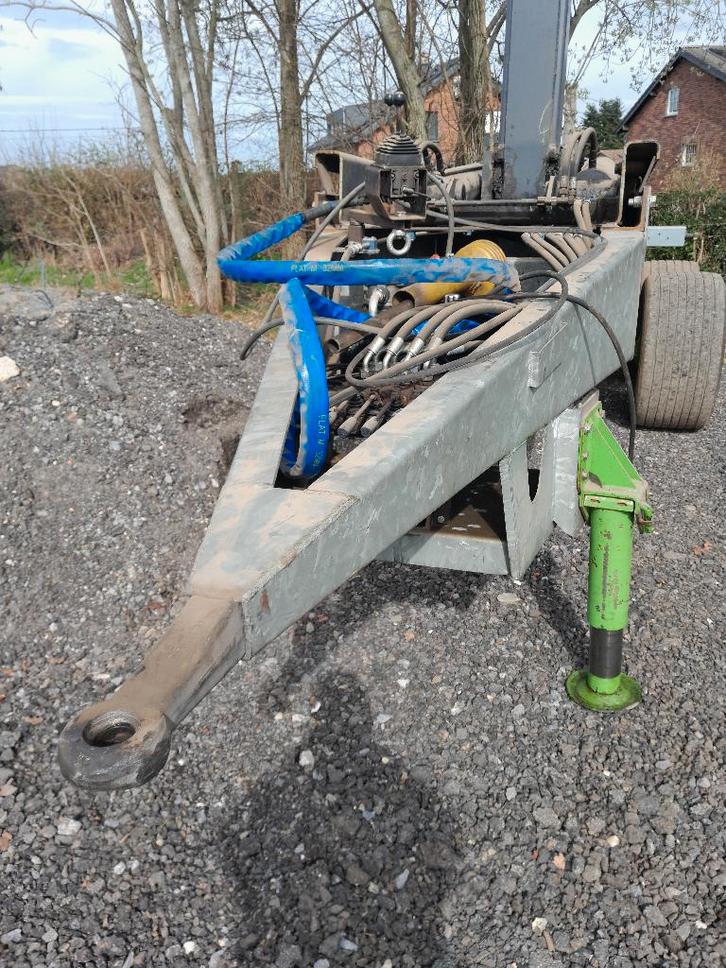 Containeraanhangwagen. Tot 7 m., Auto diversen, Overige Auto diversen, Ophalen
