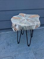 Sidetable met palmboom blad en hairpin poten, Ophalen, Nieuw