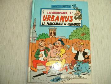 couverture rigide française de la bande dessinée Urbanus La, Une BD, Enlèvement ou Envoi, Urbanus en Linthout