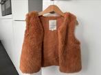 Gilet/bodywarmer fluffy bruin - maat 110, Kinderen en Baby's, Ophalen, Gebruikt, Bel & Bo, Meisje