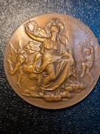 Athena bronzen munt, Postzegels en Munten, Penningen en Medailles, Brons, Ophalen