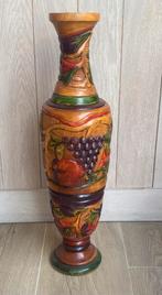 Houten vaas handgemaakt., Enlèvement