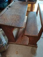 houten bureau met bankje, enkel ophalen, Antiek en Kunst, Ophalen