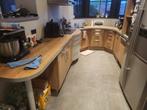 Keuken kasten, Ophalen, Gebruikt, Bruin, U-keuken